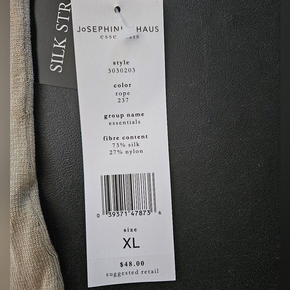 NWT - Stretch Silk Blend Josephine Chaus " Rope" Jersey - Size XL - Picture 8 of 8